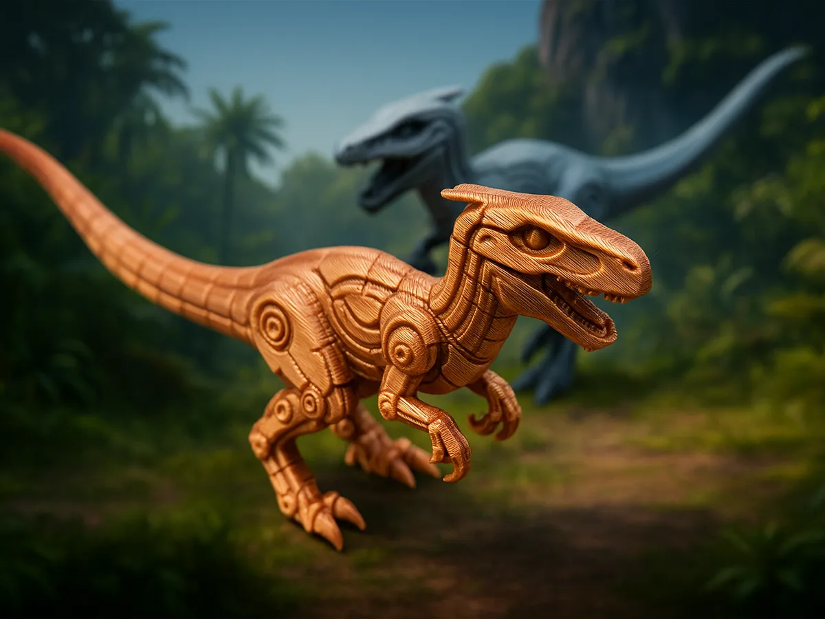 Mech Raptor - Free 3D Print Model - MakerWorld