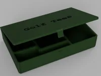 Golf Tee Box V1: 0.16mm layer, 2 walls, 15% infill