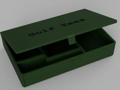 Golf Tee Box