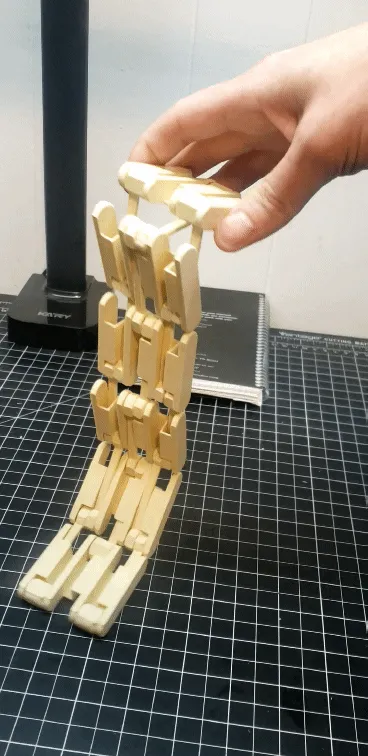 Jacobs Ladder Toy (Print-in-Place Model) view 2