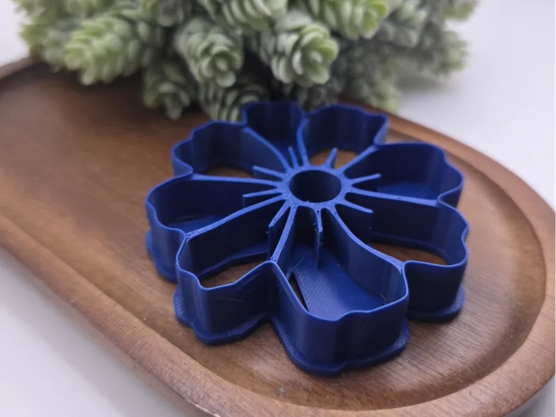 Large Floral Polymer Clay Cutter