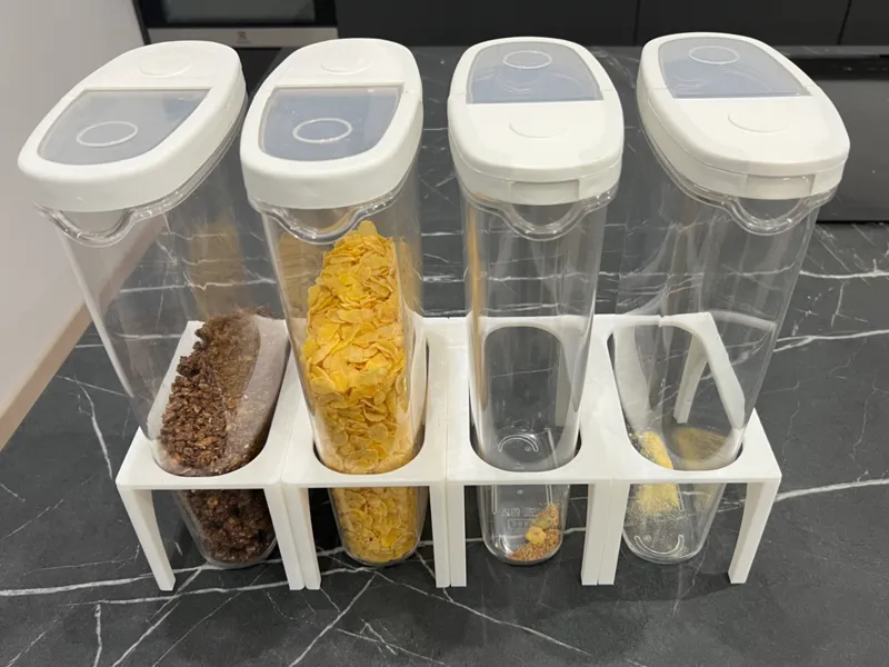 Ikea modular cereal box holder