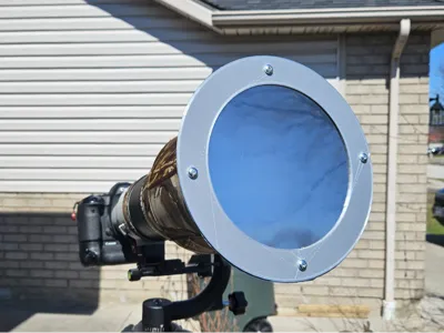 Canon 500mm Lens Solar Eclipse Filter Holder