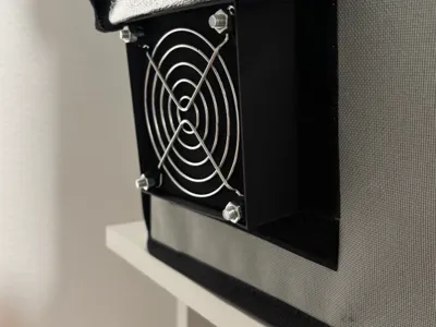 exhausting for printer enclosure