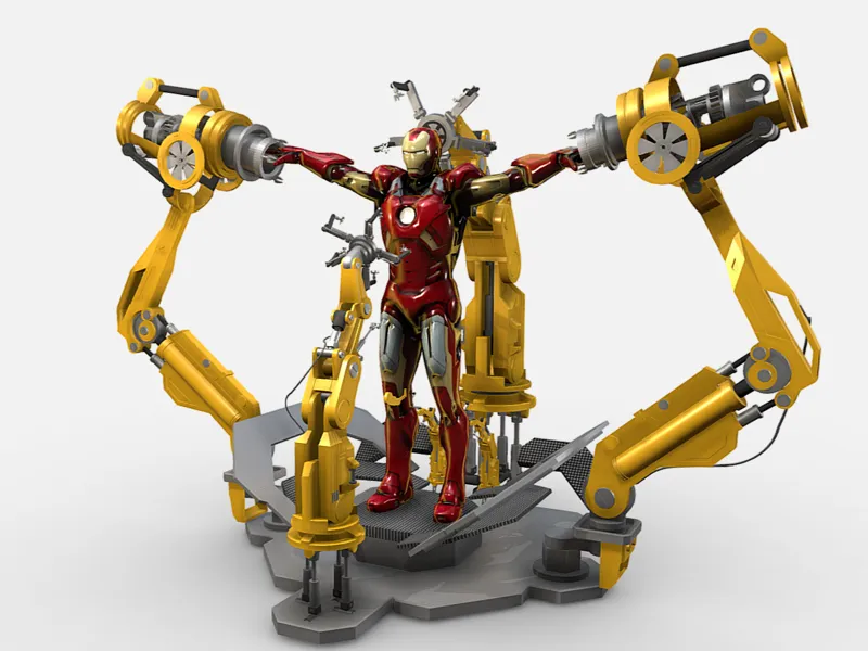 Iron Man – Laboratorio di assemblaggio Mark III