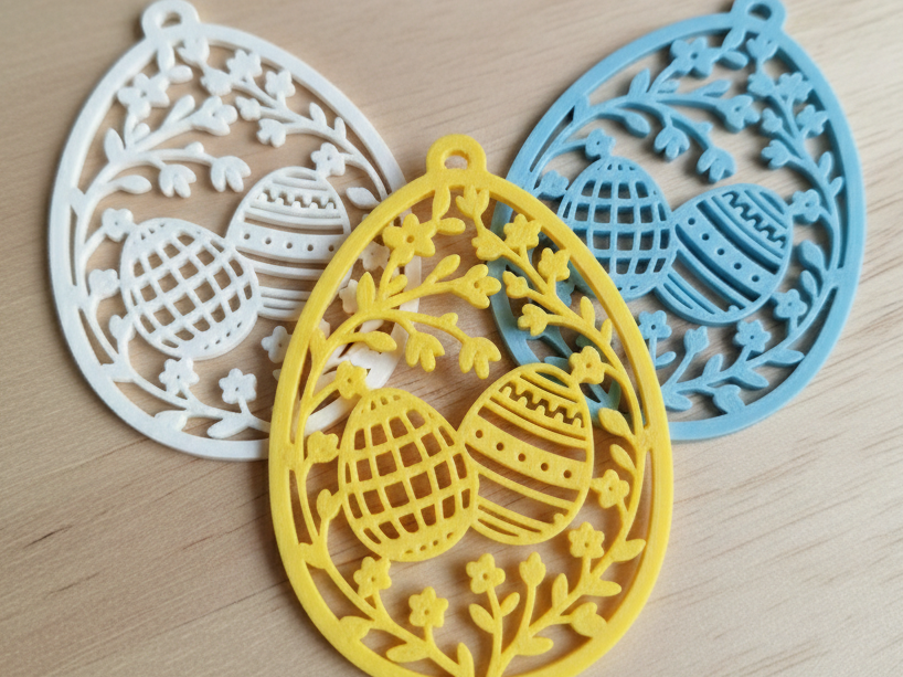 Minimalist Easter Egg Ornament #1
