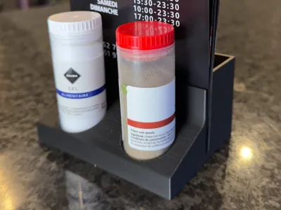 Menu holder