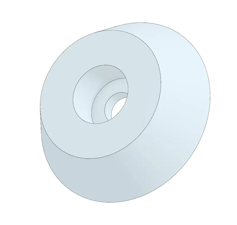 TPU Feet Bumpers (5mm deep, 17.5-12.5mm round)