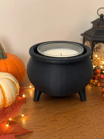 Accesorio de iluminación decorativa: Candle Holder Cauldron — vista de referencia 2
