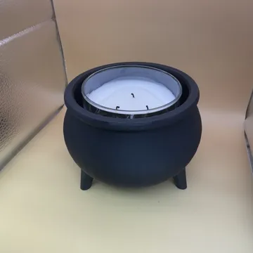 Accesorio de iluminación decorativa: Candle Holder Cauldron — vista de referencia 3