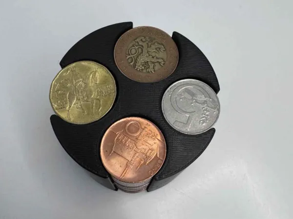 Range-pièces pour voiture — monnaie tchèque