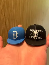 Casquette de baseball miniature à visière plate — photo 2