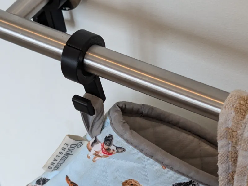 Kitchen Hanging Hook For Round 22mm Handrail