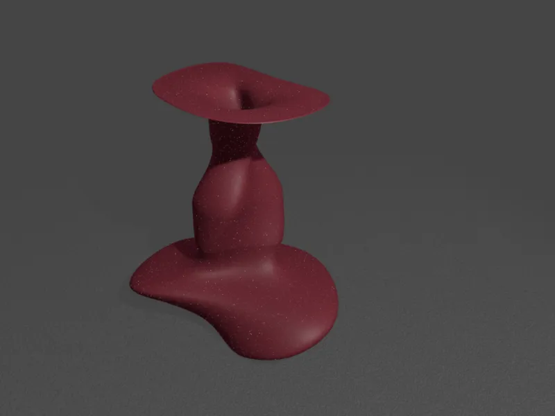 Abstract Vase for counter or office 
