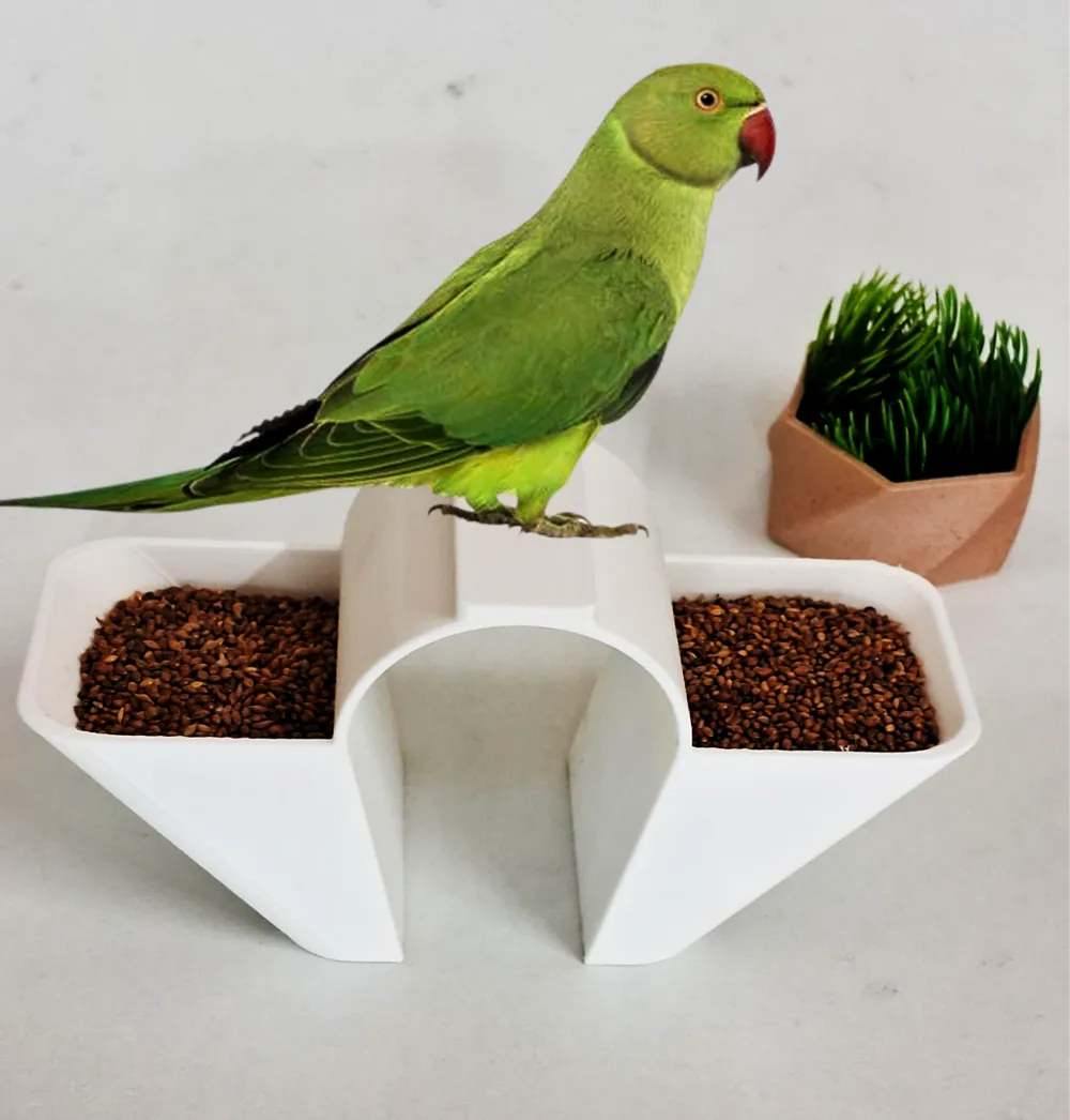 Balcony Bird Seeds Feeder indoor Gardens by UCAN3DPRINT MakerWorld