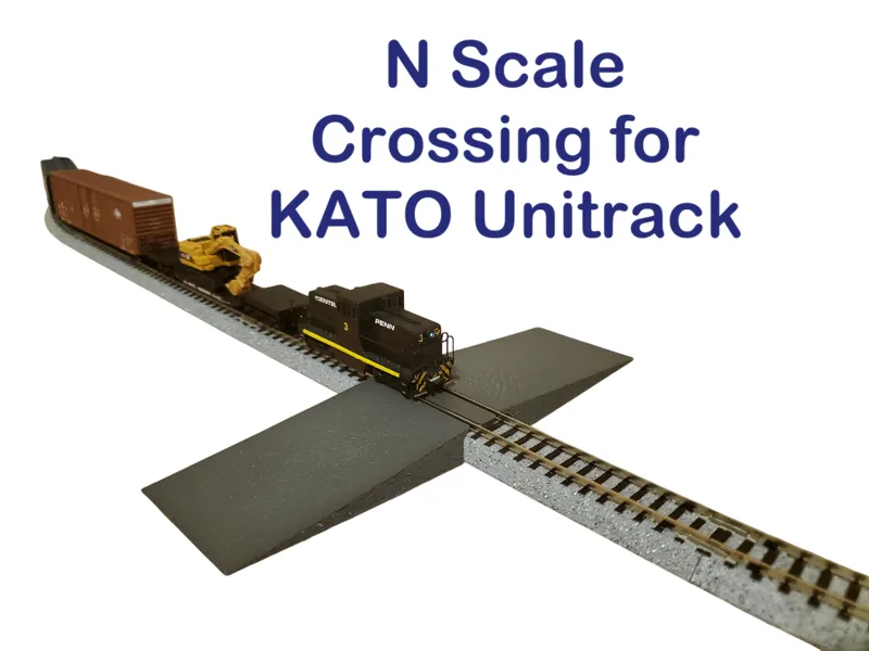 N Scale Crossing for KATO Unitrack model train