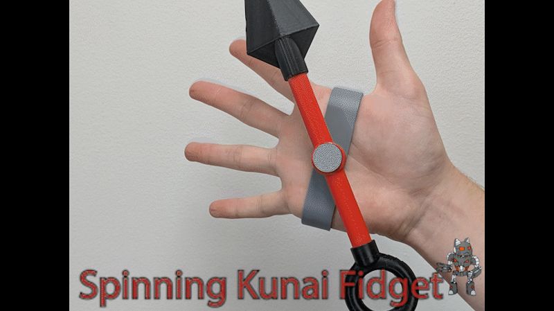 Spinning Kunai Fidget