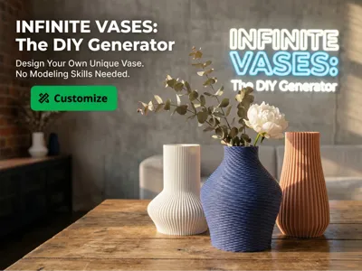 Infinite Vases | The Ultimate DIY Generator