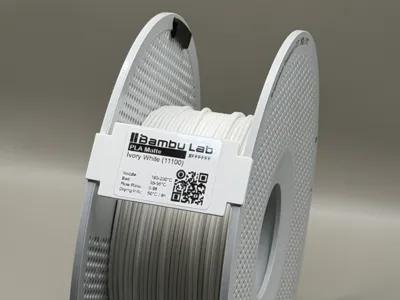 Bambu Spool Edge Label Holder