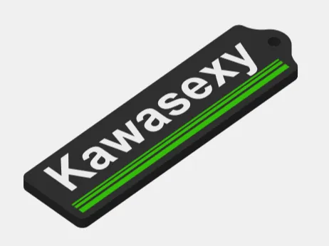 Kawasexy Keychain