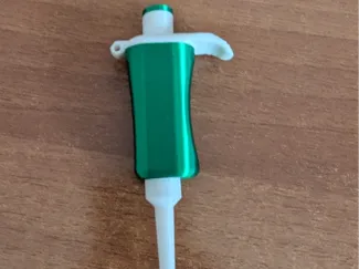 Pipette Fidget toy keychain