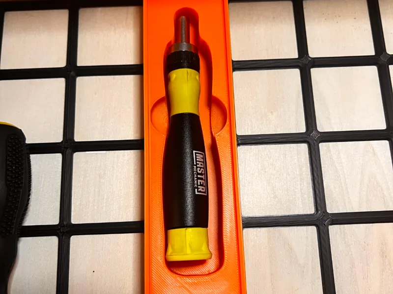Master Mechanic Gridfinity Screw Driver Tray