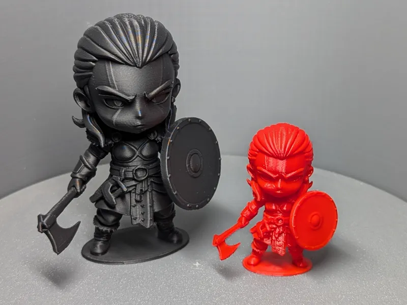 Viking Shield Maiden | Chibi PrintU