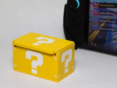 Switch card cube - Mario doubleblock