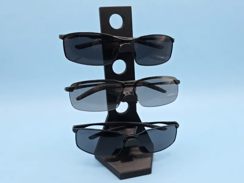 Sleek Vertical Sunglasses Display Stand