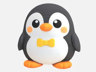 Pingüino cuqui-adorable