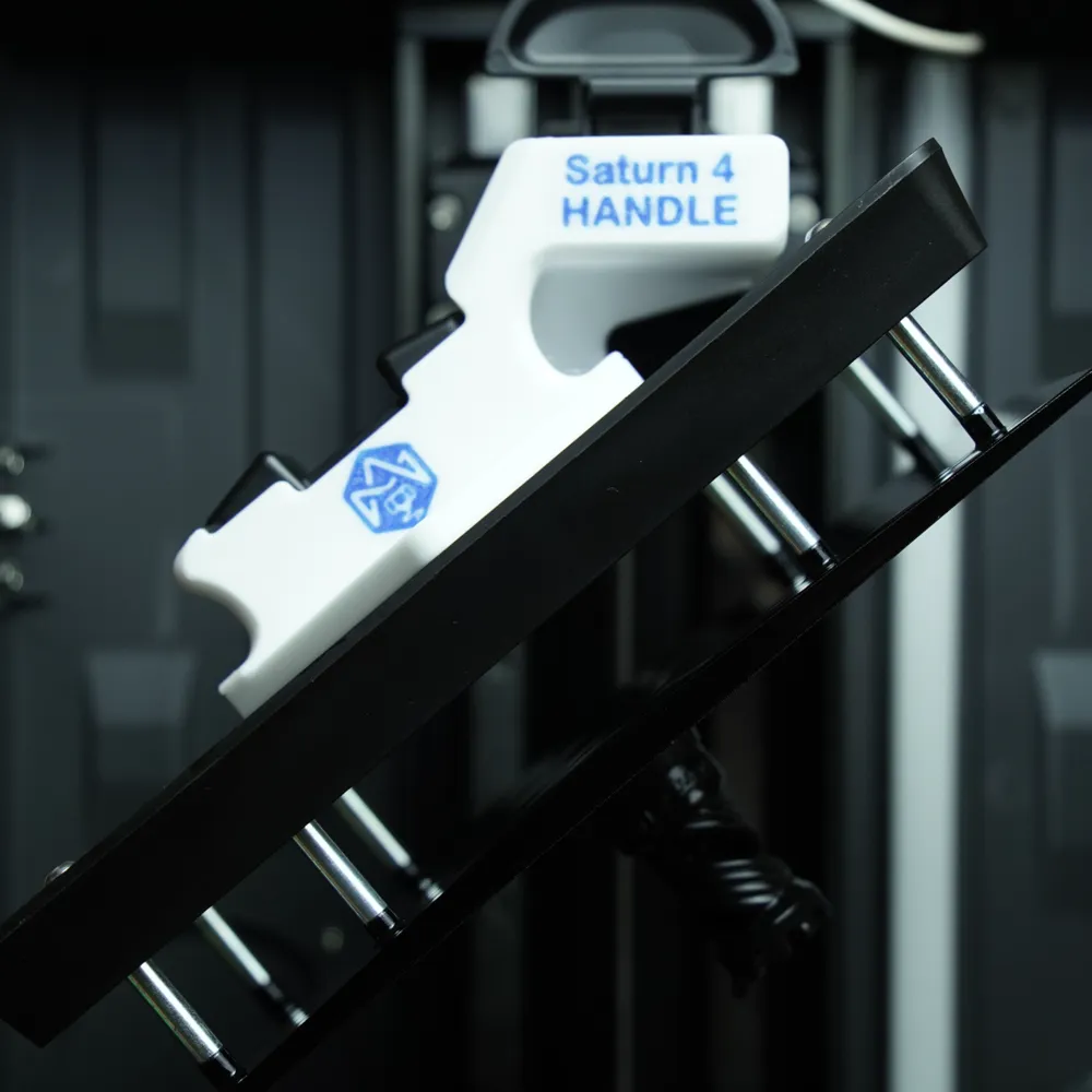 Saturn 4 & 4 Ultra - Bed handle and Tilt Dripper - Free 3D Print Model ...