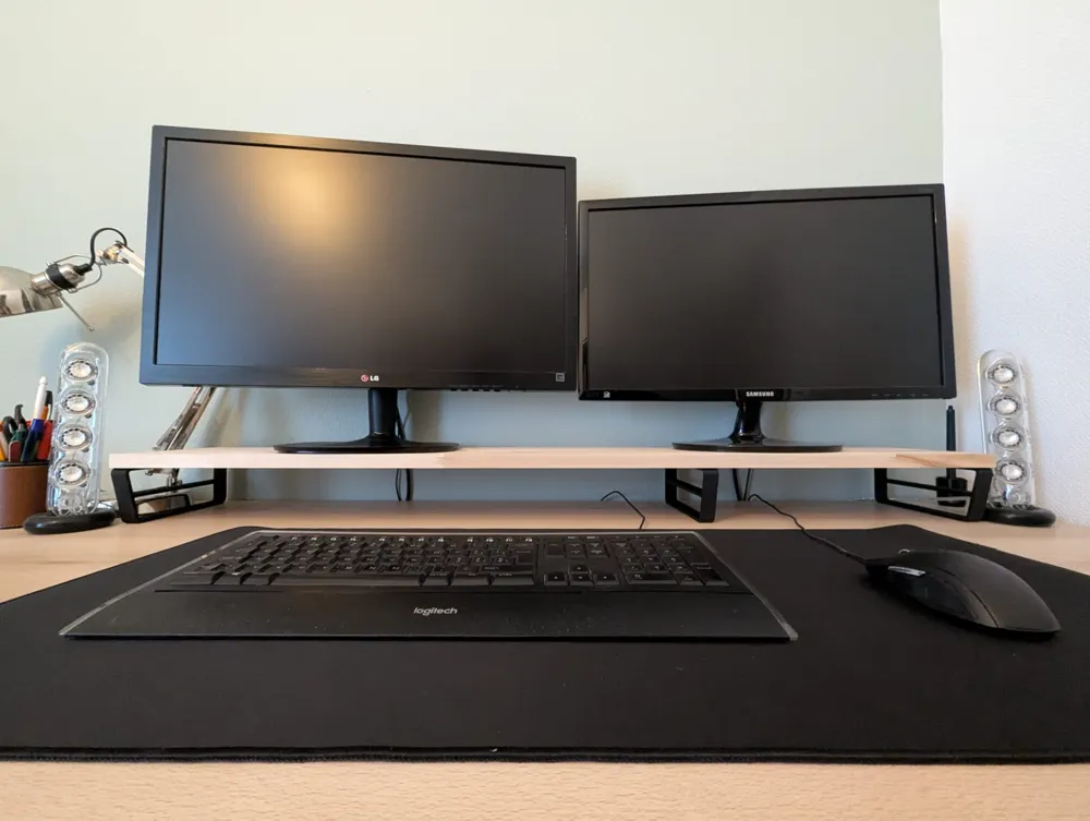 Computer Desktop Se Creen Legs Monitor stand legs - Free 3D Print Model - MakerWorld