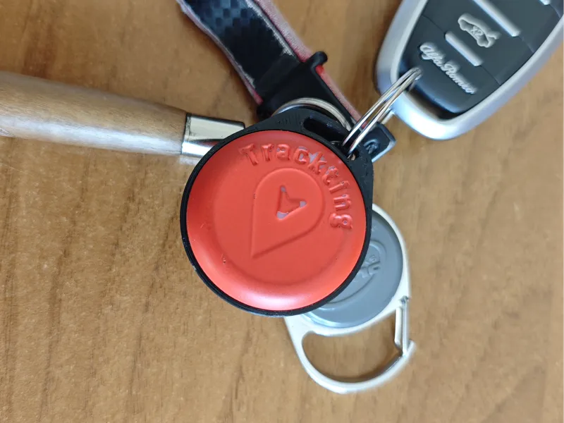 Key ring for Trackting smart V2 tag