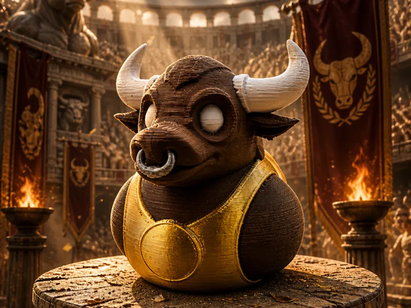 The Fierce Minotaur Duck