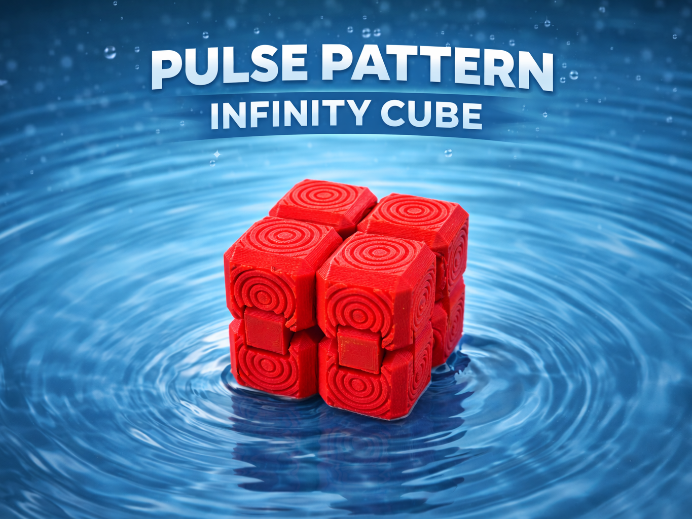 Miniatura 1 do modelo 3D Pulse Pattern Infinity Cube