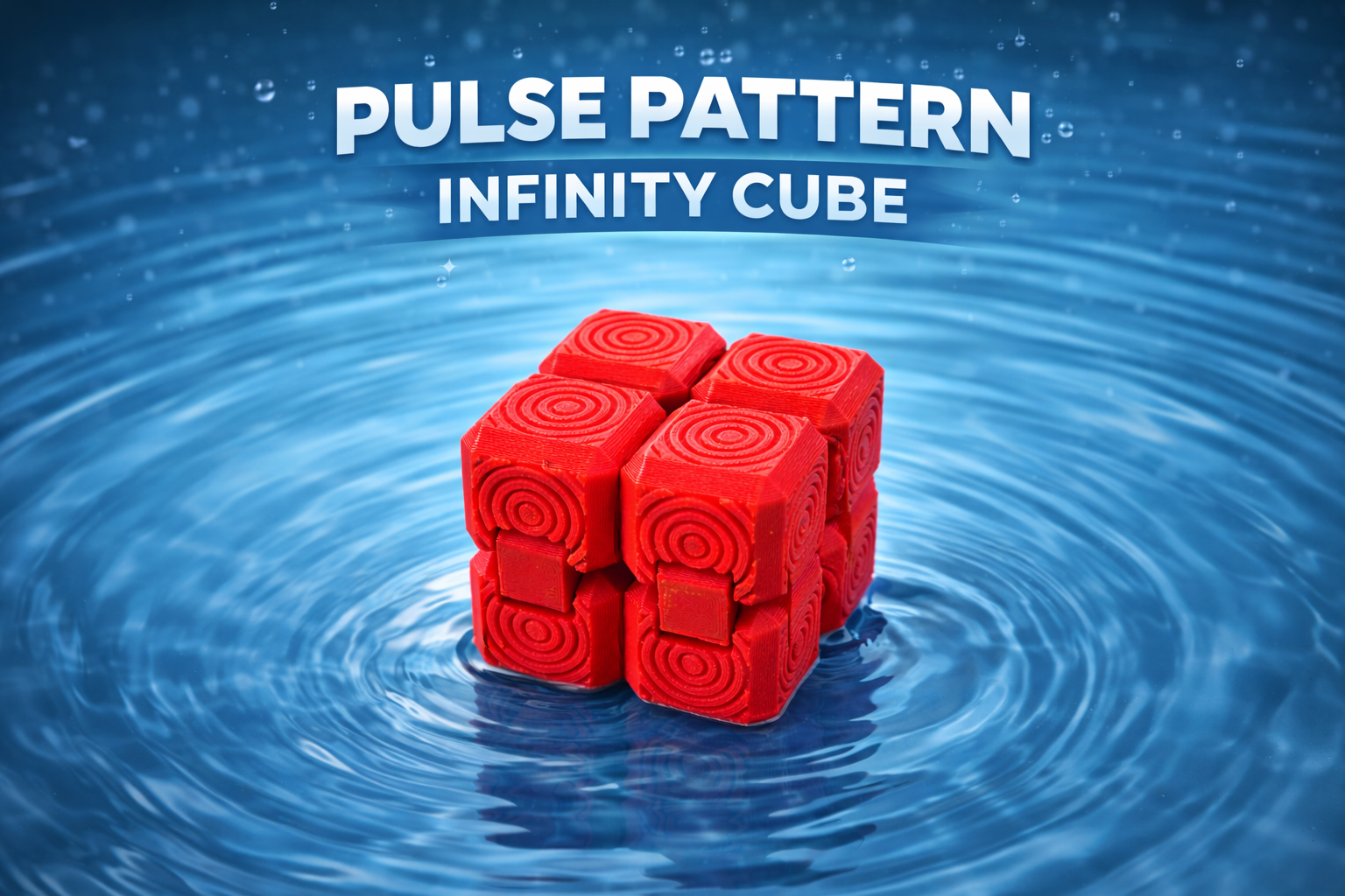 Miniatura 2 do modelo 3D Pulse Pattern Infinity Cube