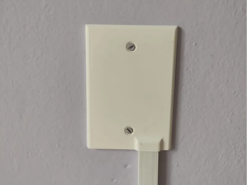 power plug wall plate