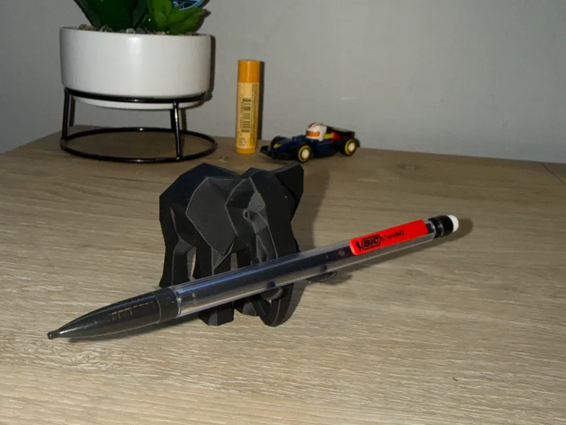 Elephant Pen Holder 