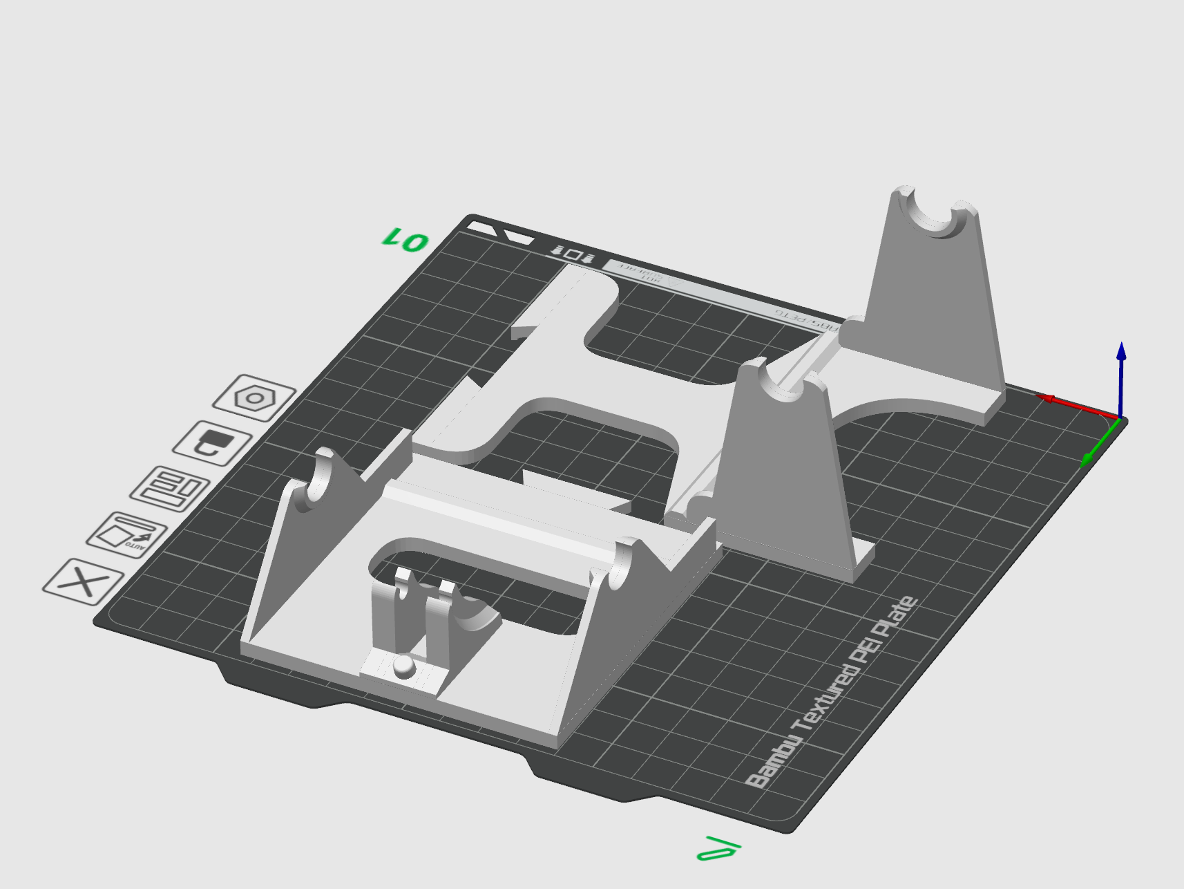 Miniatura 3 do modelo 3D 【老滕】被动回卷轴，适配第三方料盘，适配所有密封箱，无螺丝设计