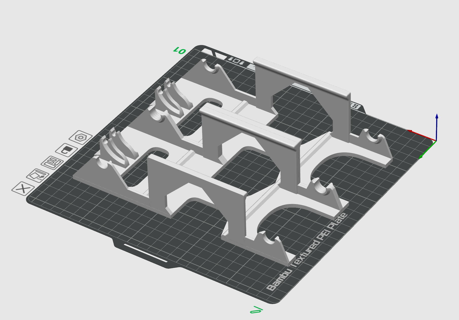 Miniatura 2 do modelo 3D 【老滕】被动回卷轴，适配第三方料盘，适配所有密封箱，无螺丝设计