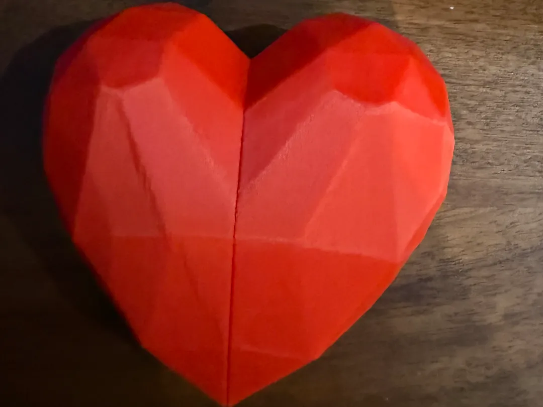 Cœur secret de la Saint-Valentin (version aimantée)