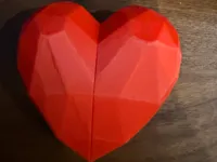 Cœur secret de la Saint-Valentin (version aimantée) — photo 1