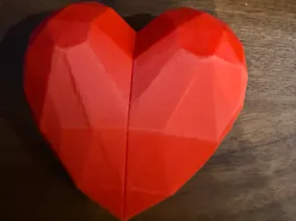 valentine's day secret heart (magnet version)