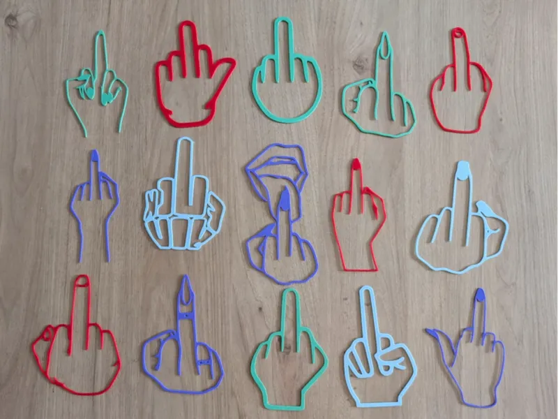 Middle finger collection