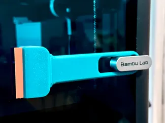 Door Handle Bambu Scrapper for Plastic Blades