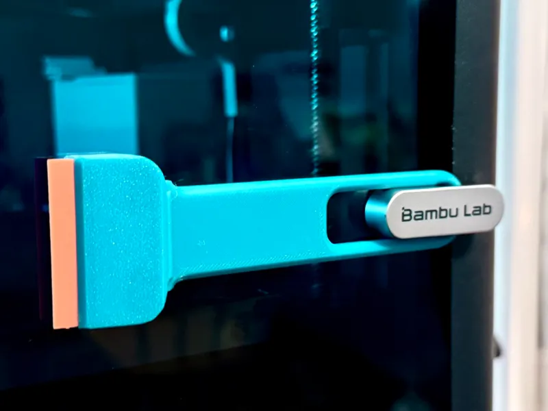 Door Handle Bambu Scrapper for Plastic Blades
