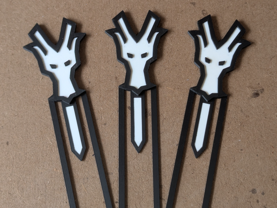Skyrim Dragon Marker Bookmark
