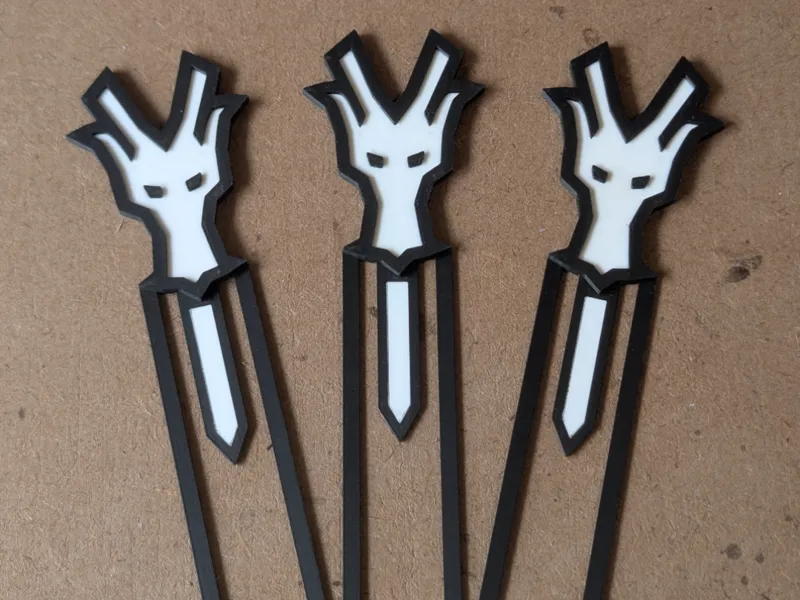 Skyrim Dragon Marker Bookmark