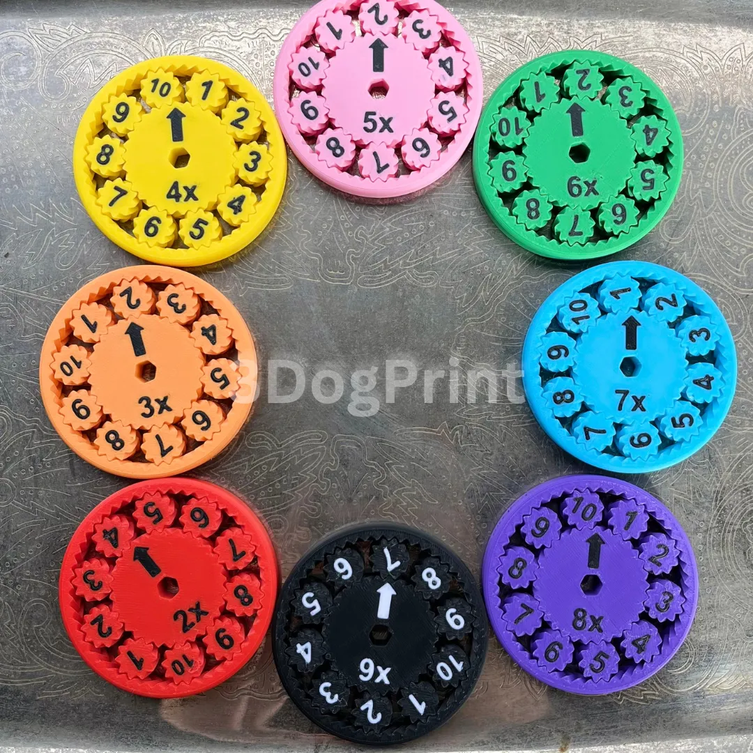 Multiplication & Division Fidget Spinners view 3
