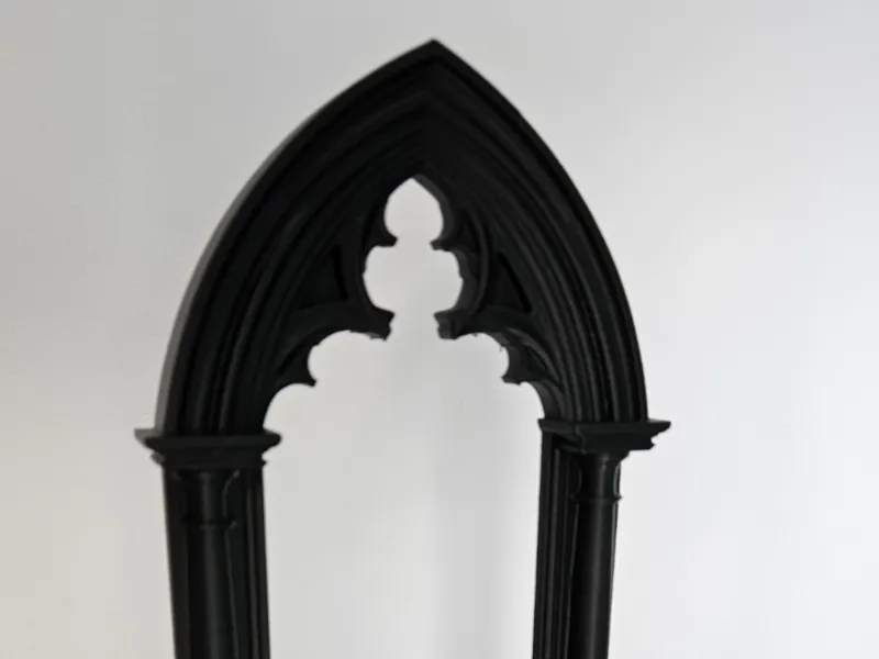 Gothic Ruined Archway – 28mm Tabletop Portal